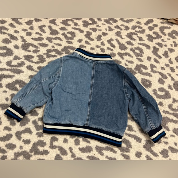 ZARA BOYS TWO TONE DENIM JACKET AND OMBRÉ PANT BUNDLE - Picture 9 of 10